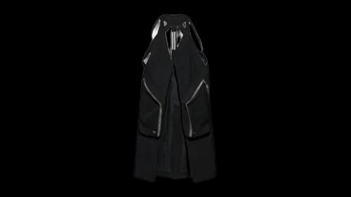 Rick Owens Lono Temple Vest Black