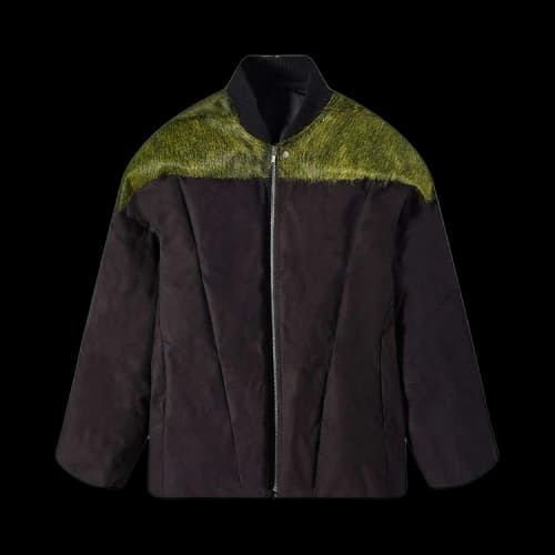 Rick Owens Flight Jacket 'Acid Melange/Black'