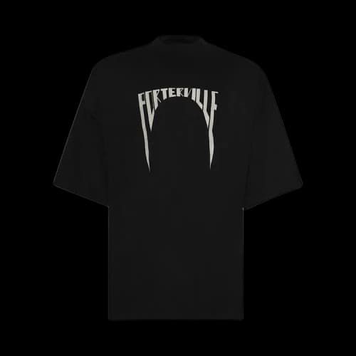 Rick Owens Tommy Tee 'Black/Pearl'