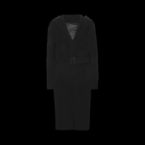 Rick Owens Slim Hoodie Coat 'Black'