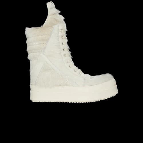 Rick Owens Concordians Mega Geobasket 'Milk Cowhide'