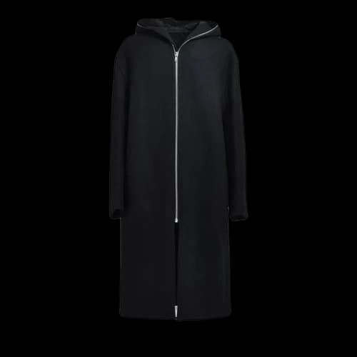 Rick Owens Gimp Mac Coat 'Black'