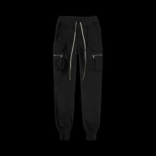 Rick Owens Cargo Joggers 'Black'