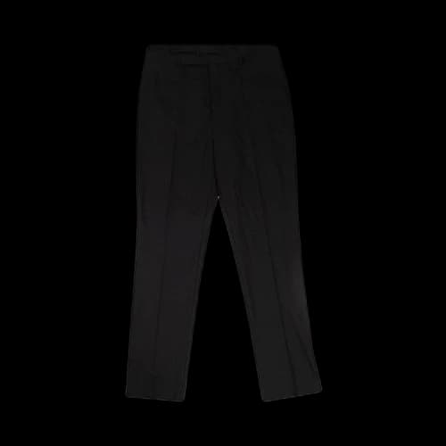 Rick Owens Polyester Slim Long Astaires Pants 'Black'