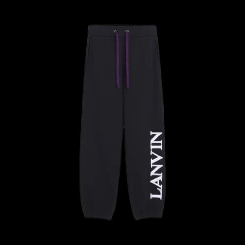 Lanvin x Future Logo Embroidered Sweatpants 'Black'
