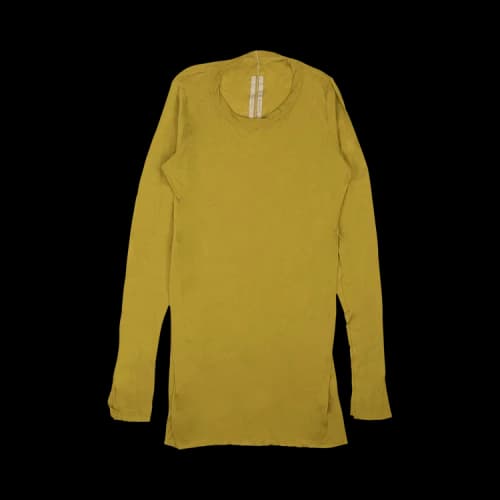 Rick Owens Rib Long-Sleeve T-Shirt 'Sulphate Green'