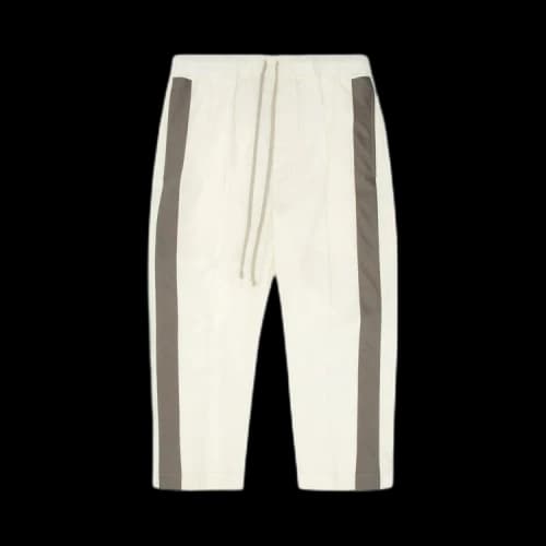 Rick Owens Drawstring Slim Cropped Pants 'Natural/Dust'