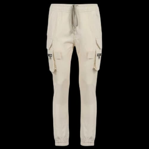 Rick Owens Mastodon Cargo Trousers White
