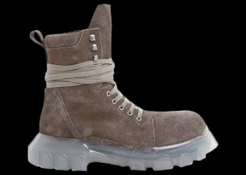 Rick Owens Fogachine Bozo Tractor Dust Grey