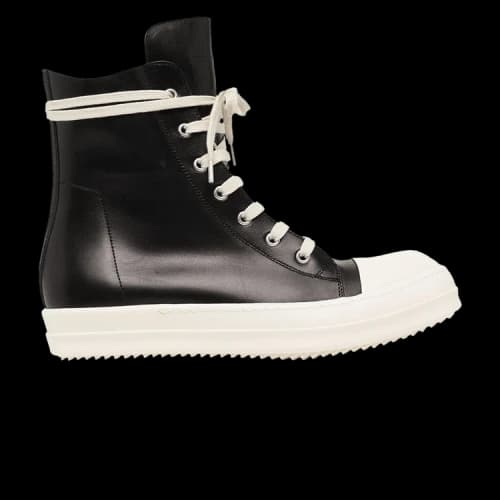 Rick Owens Fogachine Ramones High 'Black Milk'