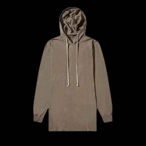 Rick Owens Popover Hoodie 'Dust'
