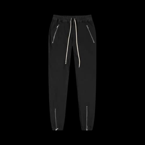 Rick Owens Tecutal Zipped Track Pant 'Black'