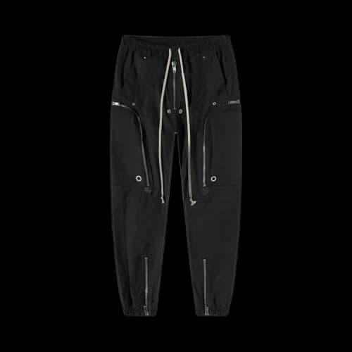 Rick Owens Bauhaus Cargo Pants 'Black'