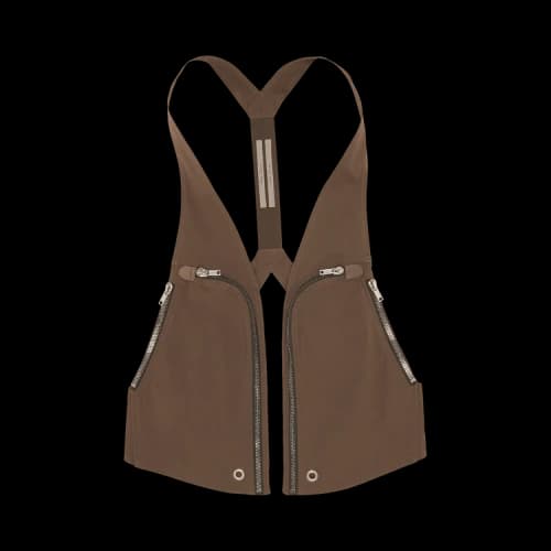 Rick Owens Bauhaus Vest 'Dust'