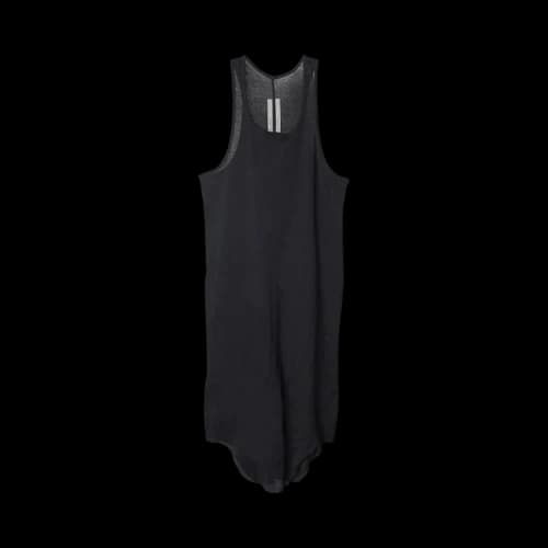 Rick Owens Basic Rib Tank Knit Top 'Black'