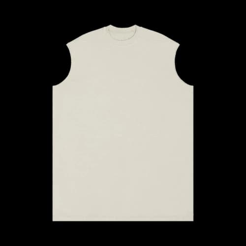 Rick Owens Sleeveless T-Shirt 'Pearl'