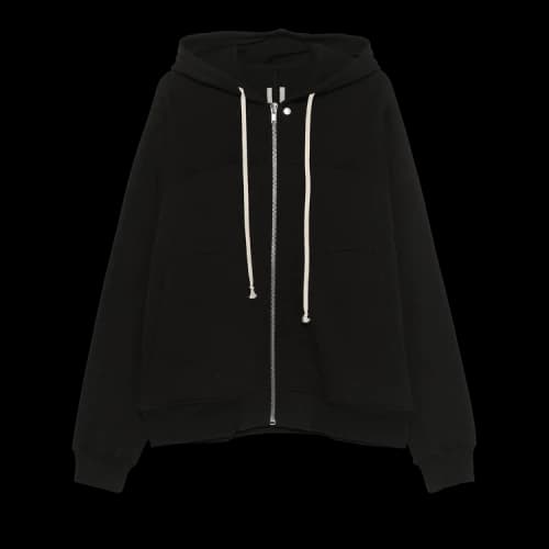 Rick Owens Windbreaker Hoodie 'Black'