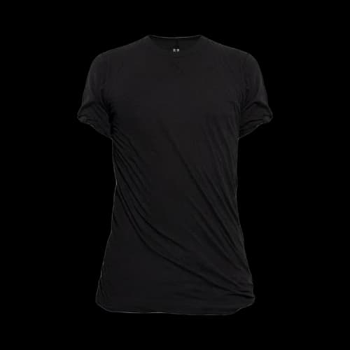 Rick Owens Double Short-Sleeve Tee 'Black'