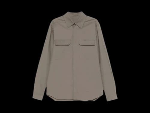 Rick Owens Camicia Work Shirt Dust