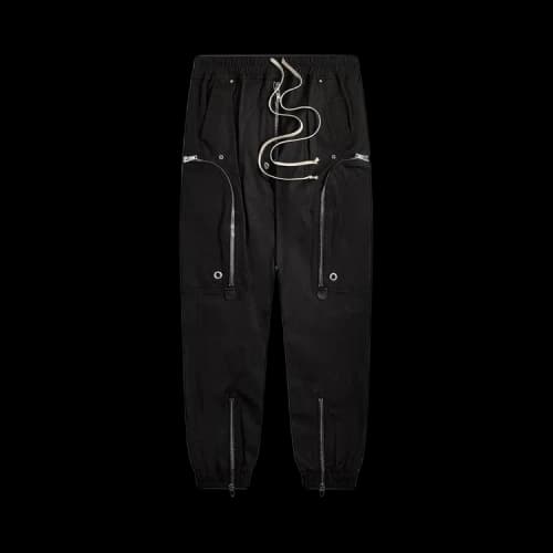 Rick Owens Bauhaus Cargo Pants 'Black'
