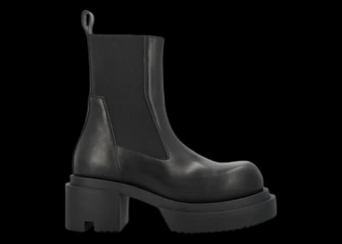 Rick Owens Beatle Bogun Boot Black