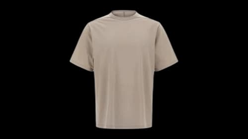 Rick Owens Brad T-shirt Pearl