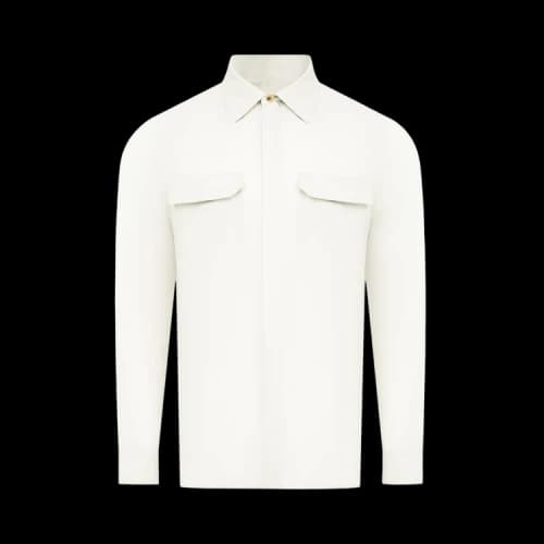 Rick Owens Work Shirt 'Milk'
