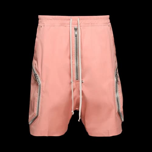 Rick Owens Blixa Bela Shorts 'Coral'