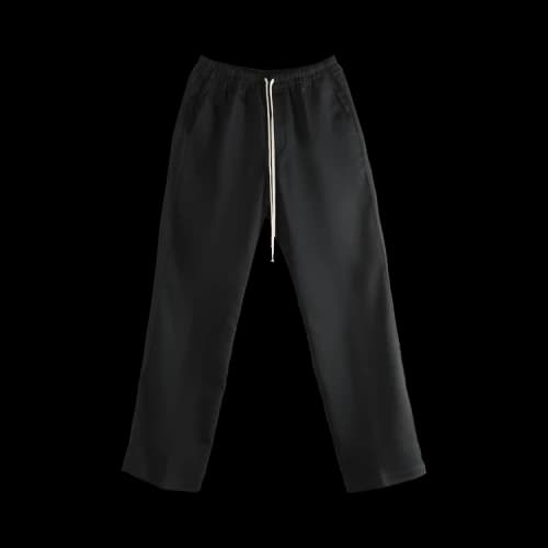 Rick Owens Dietrich Drawstring Pants 'Black'