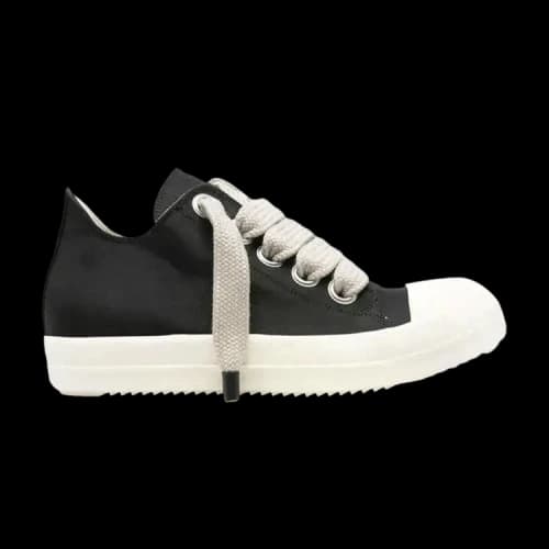 Rick Owens Temple Jumbolace Low 'Black Milk'