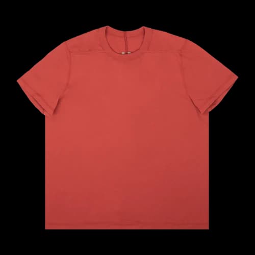 Rick Owens Level Short-Sleeve T-Shirt 'Carnelian Red'