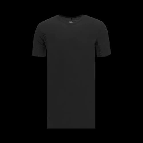 Rick Owens Double Short-Sleeve T-Shirt 'Black'