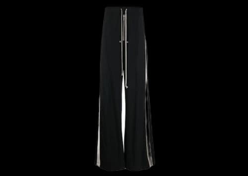 Rick Owens Geth Belas Wide Trousers Viscose