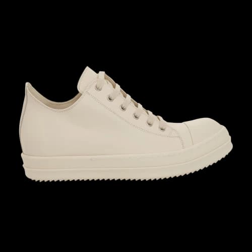 Rick Owens Strobe Leather Low 'Milk'