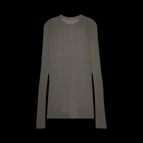 Rick Owens Rib Long-Sleeve T-Shirt 'Dust'