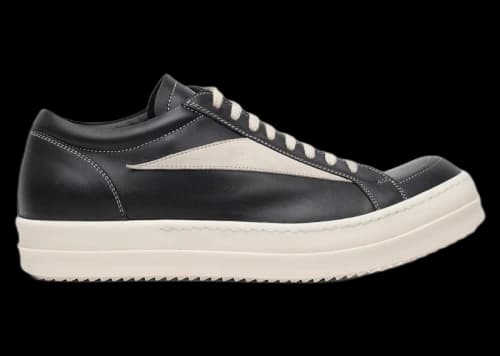Rick Owens Vintage Low Black Leather