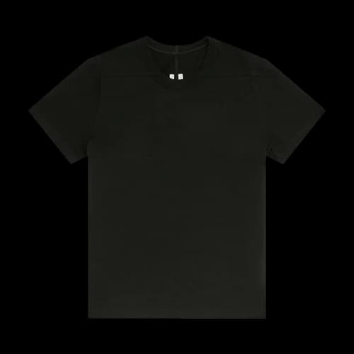 Rick Owens Short Level T-Shirt 'Black'