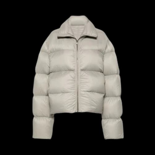 Rick Owens Down Jacket 'Pearl'