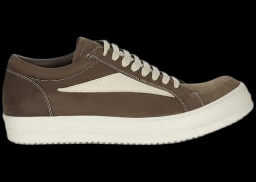 Rick Owens Porterville Vintage Low Saddle Milk