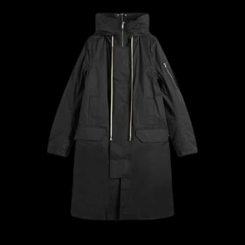 Rick Owens Megaparka Coat 'Black'