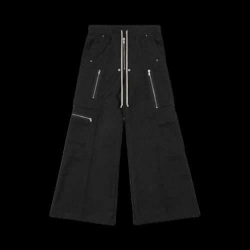 Rick Owens Wool Cargobela Pants 'Black'