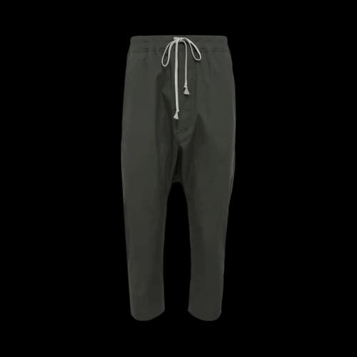Rick Owens Drawstring Cropped Trousers 'Bosco'