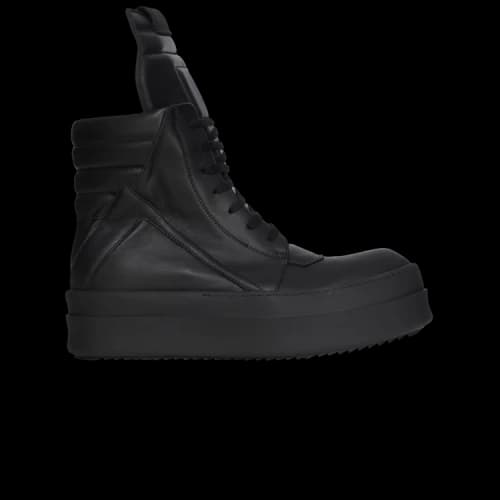 Rick Owens Concordians Mega Bumper Geobasket 'All Black'