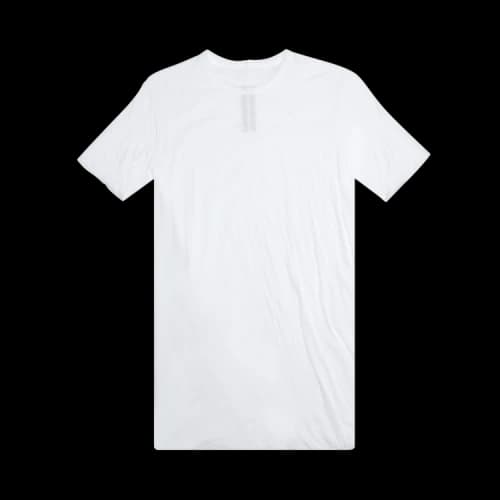 Rick Owens Double Short Sleeve T-shirt 'Milk'