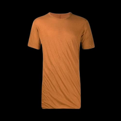 Rick Owens Larry Double Short-Sleeve Tee 'Rust Brown'