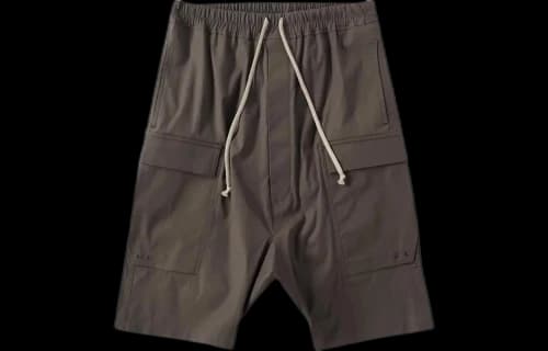 Rick Owens Drawstring Cargo Pods 'Dust'