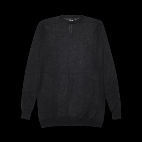 Rick Owens Sheer Knit Jumper 'Black'