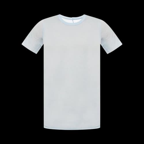 Rick Owens Short-Sleeve Basic T-Shirt 'Powder Blue'