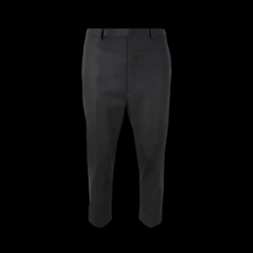 Rick Owens Slim Astaires Cropped Pants 'Black'