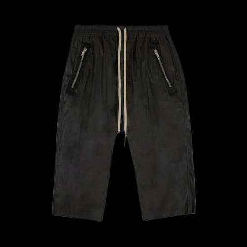 Rick Owens Tecuatl Cropped Pants 'Black'